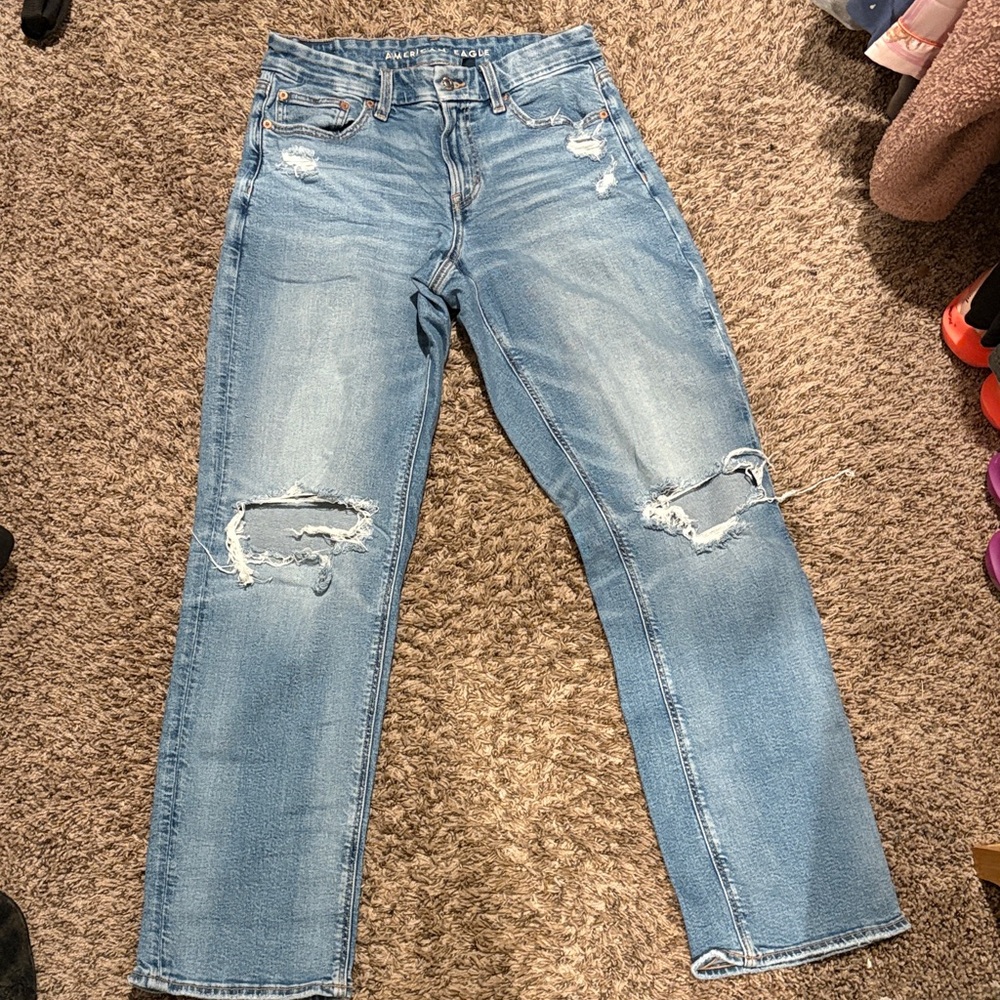 American Eagle Curvy Straight Leg Jean